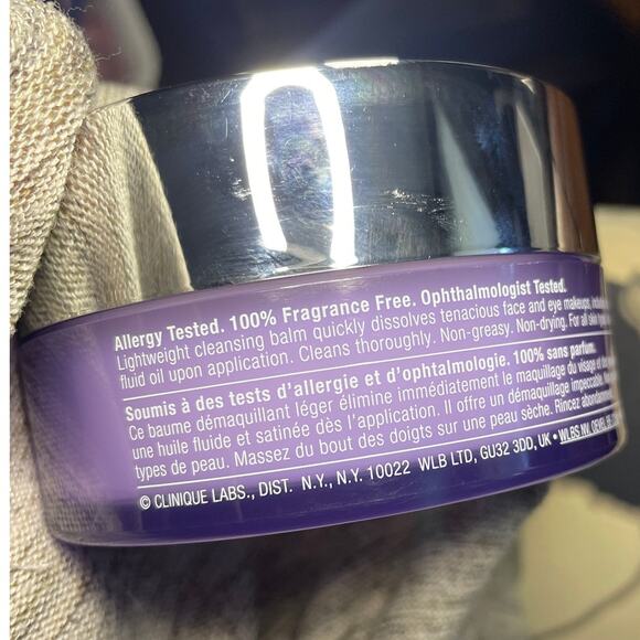 New Clinique Take the Day Off Cleansing Balm, Full Size, 3.8 oz - Picture 4 of 6